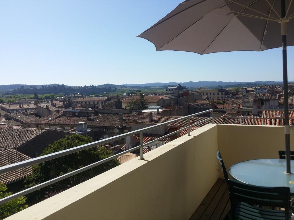 Appartement Le Saint Vincent - Les Balcons De La Cite Carcassonne Exterior foto